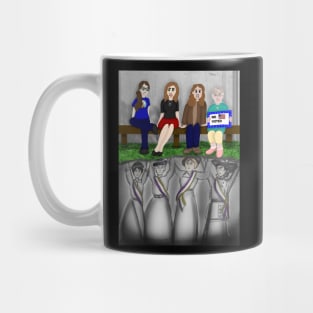 On Her Shoulders (Small Print) Mug